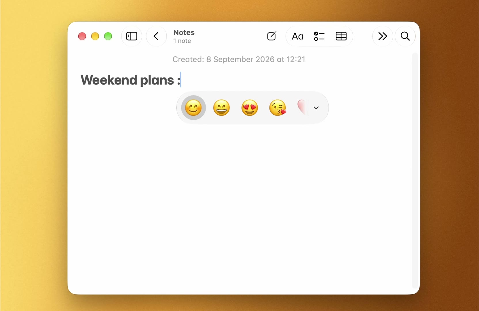 Mowji demo on a Mac desktop with a Notes window